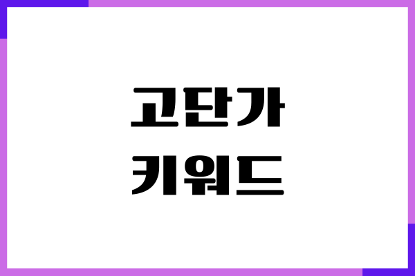 고단가 키워드 찾는 방법, 구글애즈 사용, 수익 극대화하기
